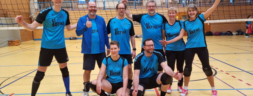 Volleyball-Mannschaft des SV Oberjesingen