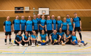 Volleyball Mannschaftsfoto