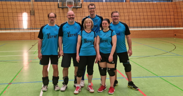 Volleyballer beim Spieltag am 18. Oktober 2025 in Dornhan