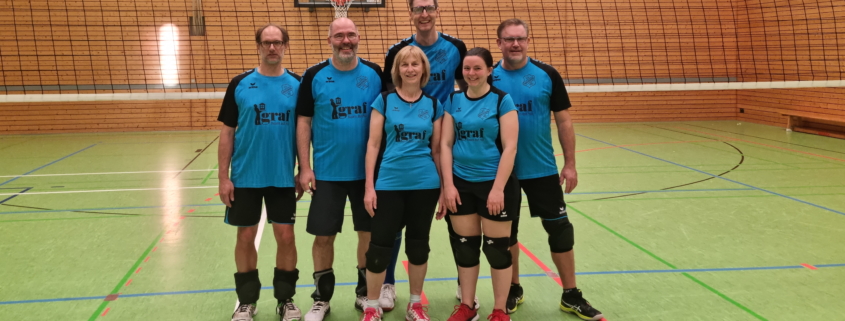 Volleyballer beim Spieltag am 18. Oktober 2025 in Dornhan