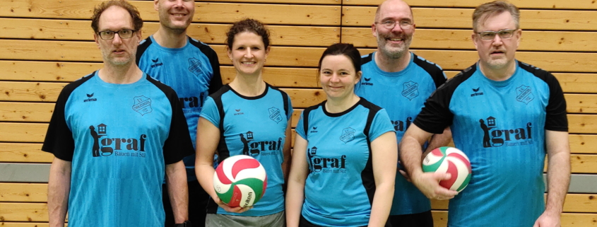 Die Volleyballer beim Spieltag in Dornhan